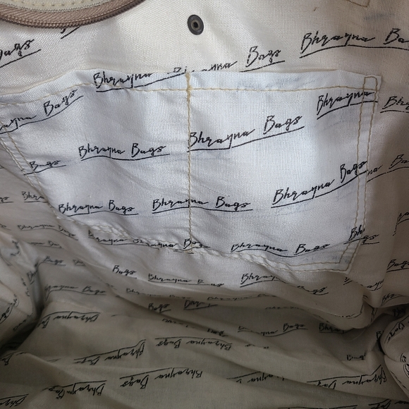 NWT Highland Cow Leather Weekender Tote Bag - Picture 5 of 7